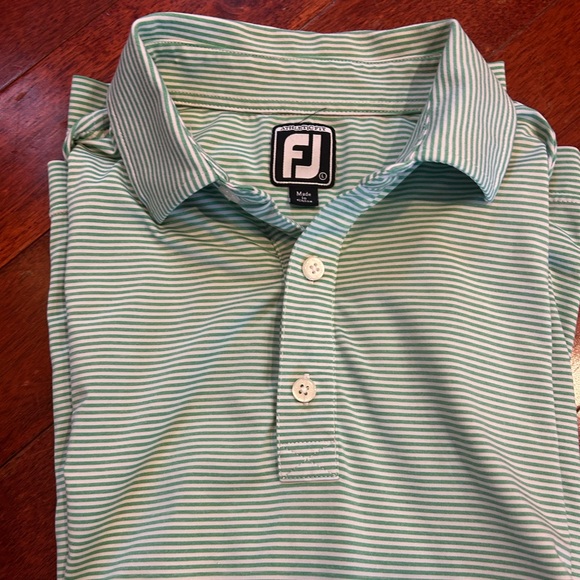 FOOTJOY Stripe Golf Polo - Picture 5 of 7